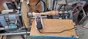 Spiral Fluting Jig by Bob Grinstead