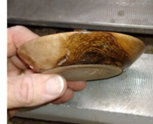 Walnut Burl Bowl by Tim Hatch