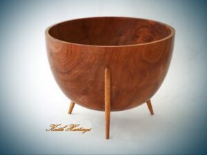 Footed bowl by Keith Hastings