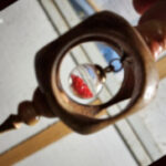 Cross Drilled Christmas Ornament by Tim Hatch