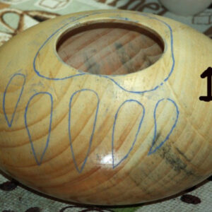 Bear Paw bowl, step 1