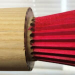 Sand, clean with DNA, and color flutes