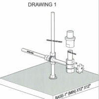 Disassembled carving jig