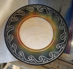 By Matt Harber Painted Platter by Matt Harber
