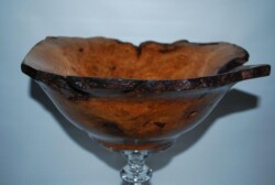 Natural edge bowl by James Walt