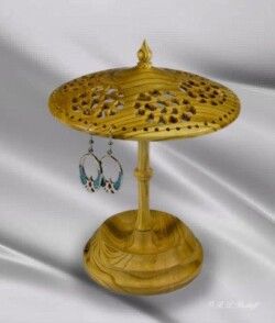 By Ron Radliff Jewelry stand by Ron Radliff