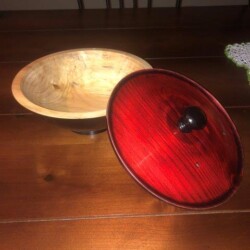 By Doug Miller Lidded bowl by Doug Miller